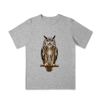Nome do produto Camiseta Infantil Coruja Colors