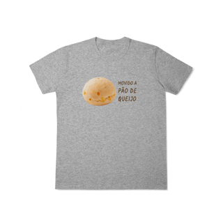 Nome do produto Camiseta Movido Pão de Queijo