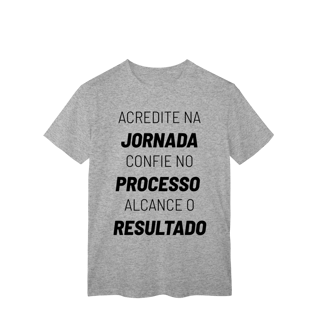 Nome do produto Camiseta Jornada Processo Resultado