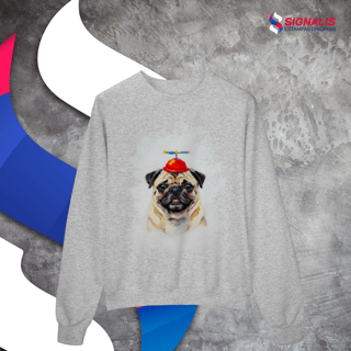 Nome do produto Moletom Pug Helicóptero