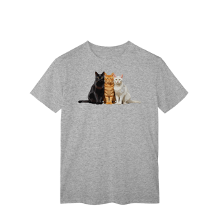 Nome do produto Camiseta Gato Colors