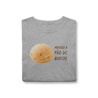 Nome do produto Camiseta Movido Pão de Queijo