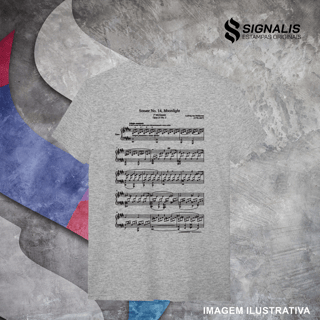 Nome do produto Camiseta Quality Sonata ao Luar