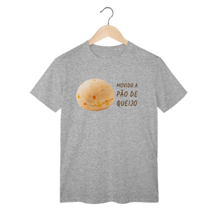 Nome do produto Camiseta Movido Pão de Queijo