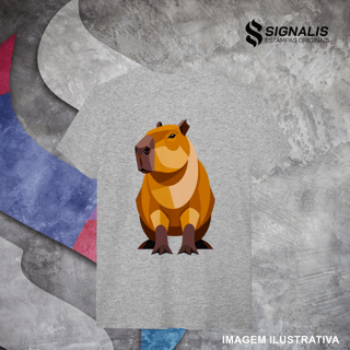 Nome do produto Camiseta Quality Capivara Colors