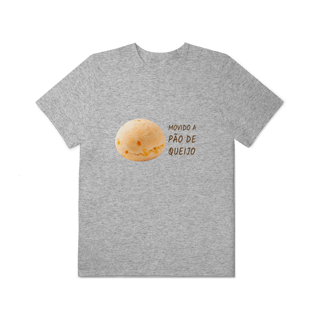 Nome do produto Camiseta Plus Size Movido a Pão de Queijo