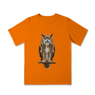 Nome do produto Camiseta Infantil Coruja Colors
