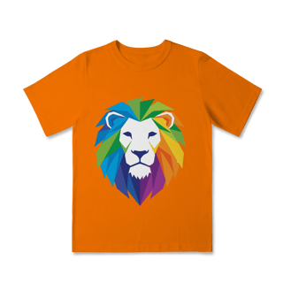 Nome do produto Camiseta Infantil Leão Colors