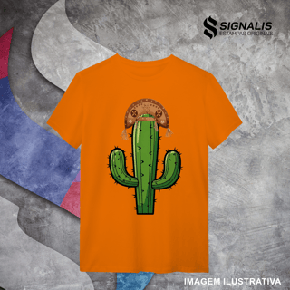 Nome do produto Camiseta Quality Cacto com Chapéu