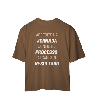 Nome do produto Camisetz Oversized Jornada Processo Resultado