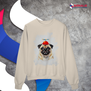 Nome do produto Moletom Pug Helicóptero