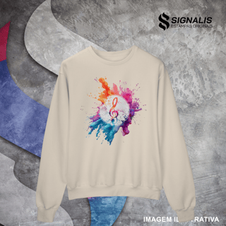 Nome do produto Moletom Clave de Sol Splash