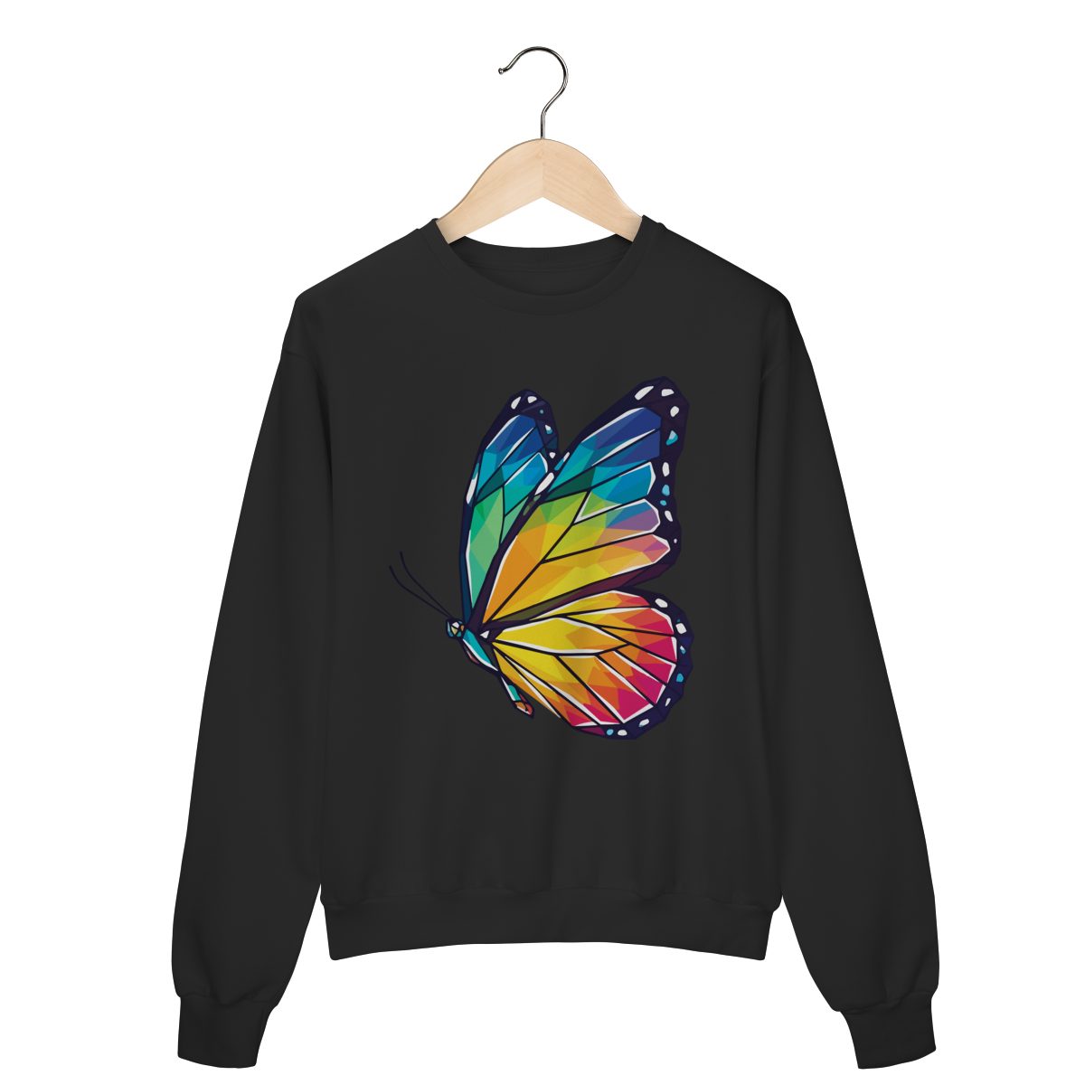 Nome do produto: Moletom Borboleta Colors
