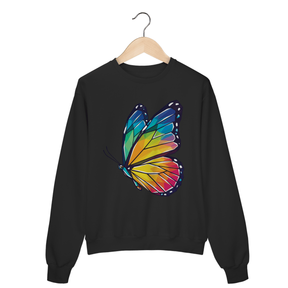Moletom Borboleta Colors