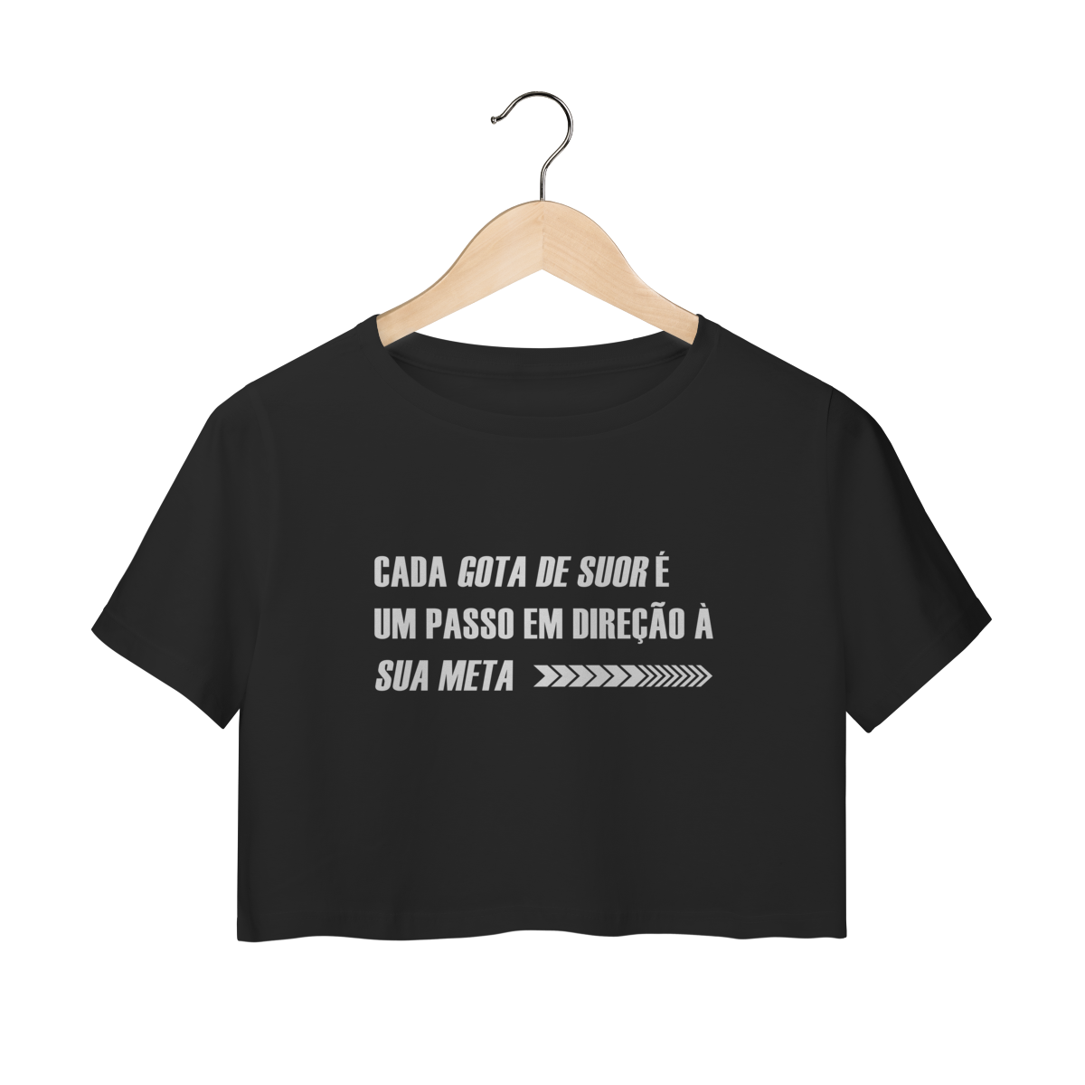 Nome do produto: Cropped Cada Gota de Suor