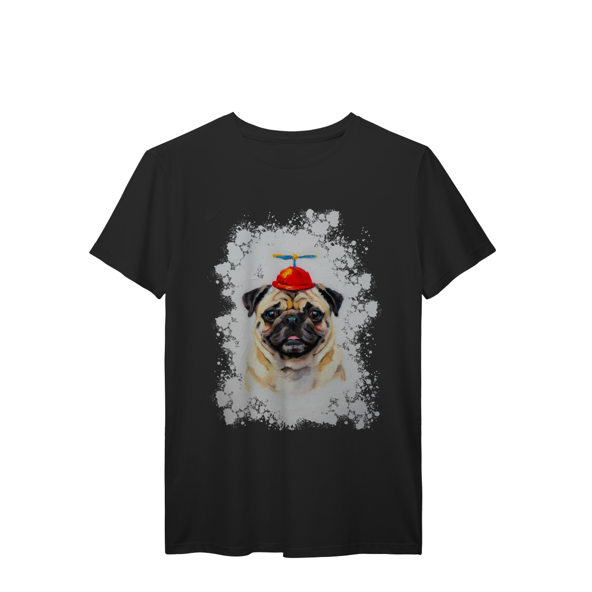 Nome do produto: Camiseta Prime Pug Helicóptero