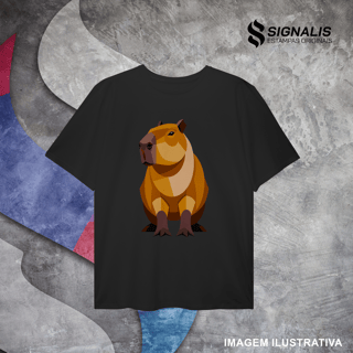 Camiseta Plus Size Capivara Colors