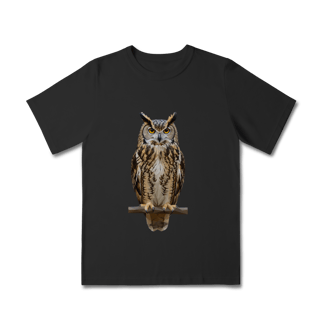 Nome do produto Camiseta Infantil Coruja Colors