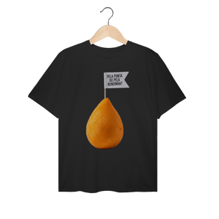 Nome do produto Camiseta Plus Size Coxinha