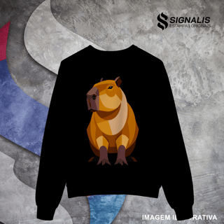 Nome do produto Moletom Capivara Colors