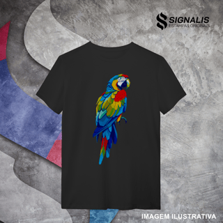 Nome do produto Camiseta Quality Arara Colors