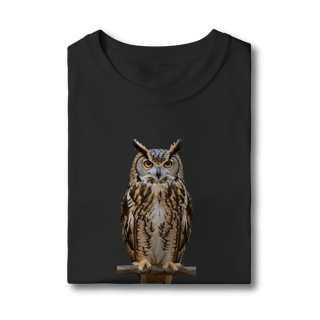Nome do produto Camiseta Infantil Coruja Colors