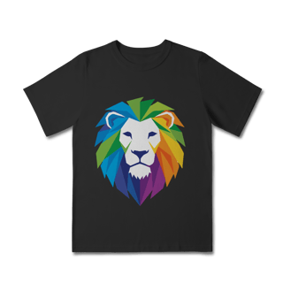 Nome do produto Camiseta Infantil Leão Colors