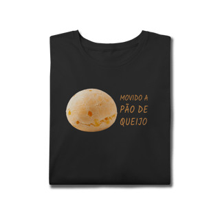Nome do produto Camiseta Plus Size Movido a Pão de Queijo