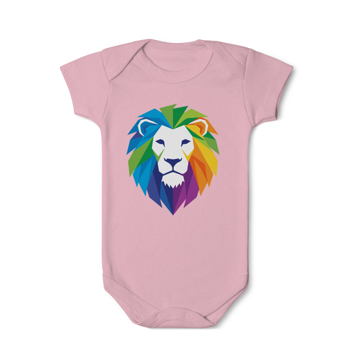 Nome do produto: Body Infantil Leão Colors