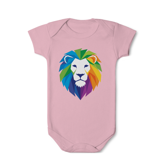 Body Infantil Leão Colors