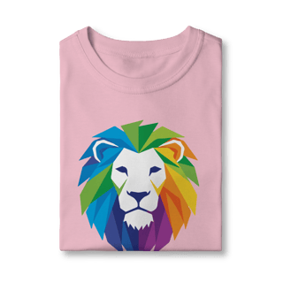 Nome do produto Camiseta Infantil Leão Colors