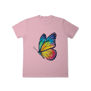 Nome do produto Camiseta Borboleta Colors