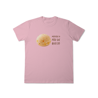 Nome do produto Camiseta Movido Pão de Queijo