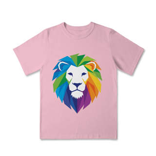 Nome do produto Camiseta Infantil Leão Colors