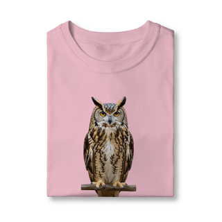 Nome do produto Camiseta Infantil Coruja Colors