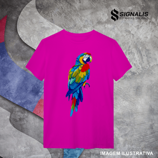 Nome do produto Camiseta Quality Arara Colors