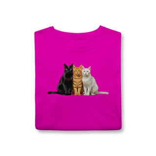 Nome do produto Camiseta Gato Colors