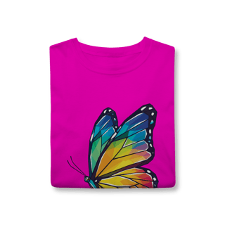 Nome do produto Camiseta Borboleta Colors
