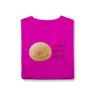 Nome do produto Camiseta Movido Pão de Queijo