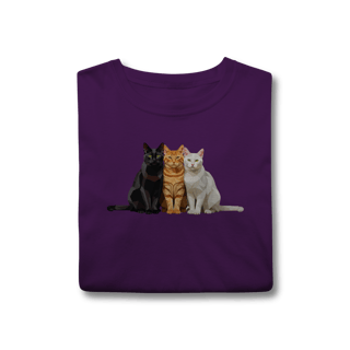 Nome do produto Camiseta Gato Colors