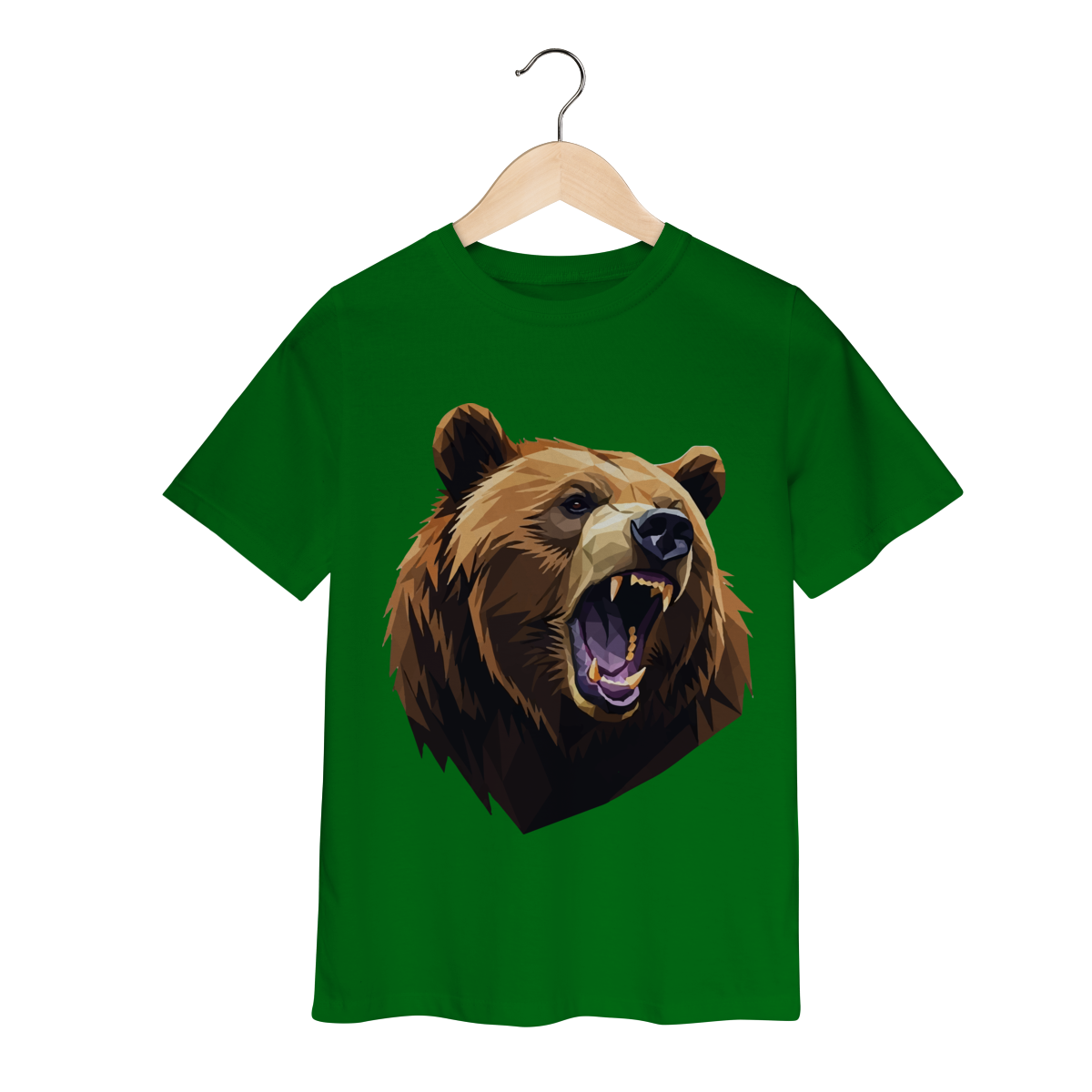 Nome do produto: Camiseta Infantil Urso Colors