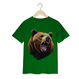 Camiseta Infantil Urso Colors