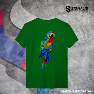 Nome do produto Camiseta Quality Arara Colors