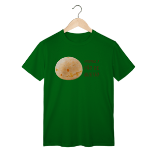 Nome do produto Camiseta Movido Pão de Queijo