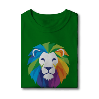Nome do produto Camiseta Infantil Leão Colors