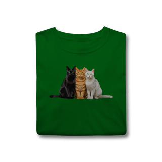 Nome do produto Camiseta Gato Colors