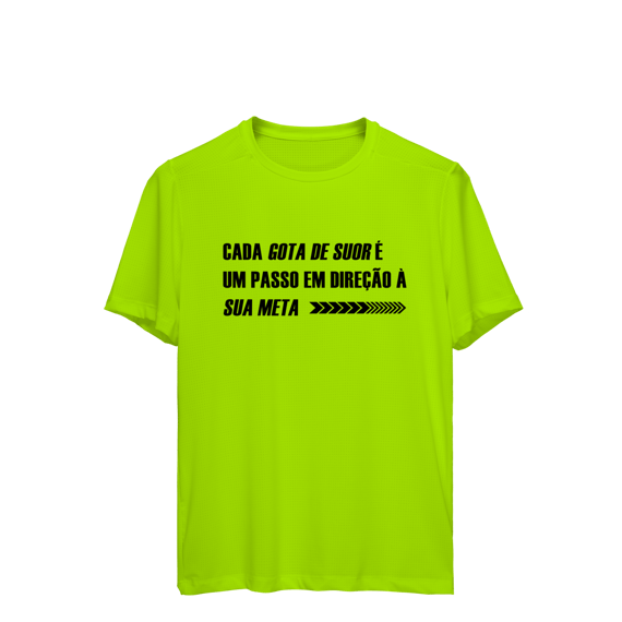Camiseta Dry UV Cada Gota de Suor