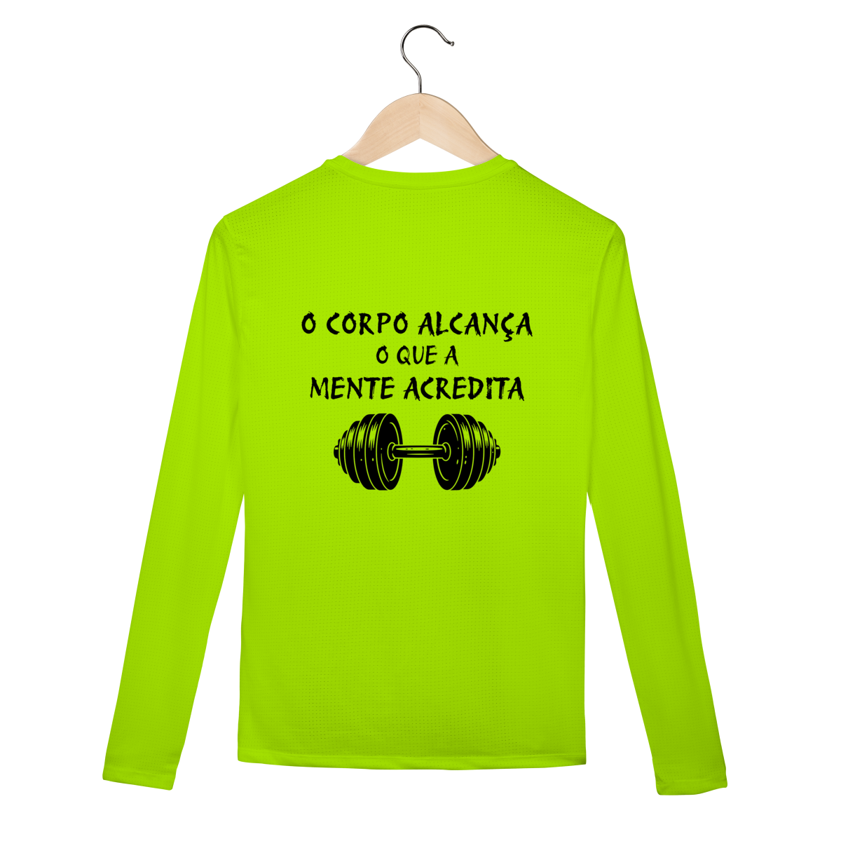 Nome do produto: Camisa Manga Longa Dry UV Corpo e Mente