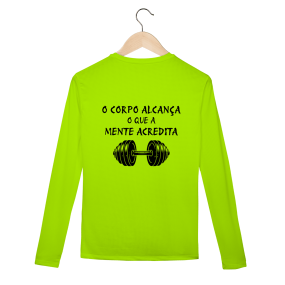 Camisa Manga Longa Dry UV Corpo e Mente