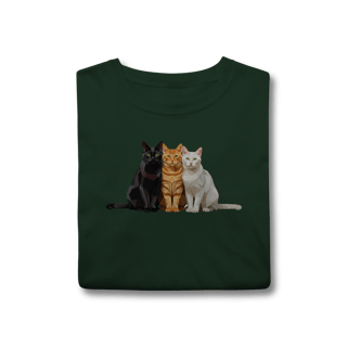 Nome do produto Camiseta Gato Colors